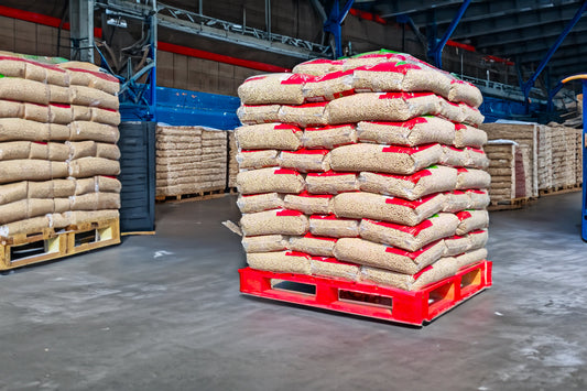 Granulés de bois Combulux - palette de 70 sacs de 15 kg